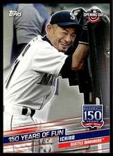 2019 Topps Opening Day 150 Years of Fun Ichiro Seattle Mariners #YOF-21