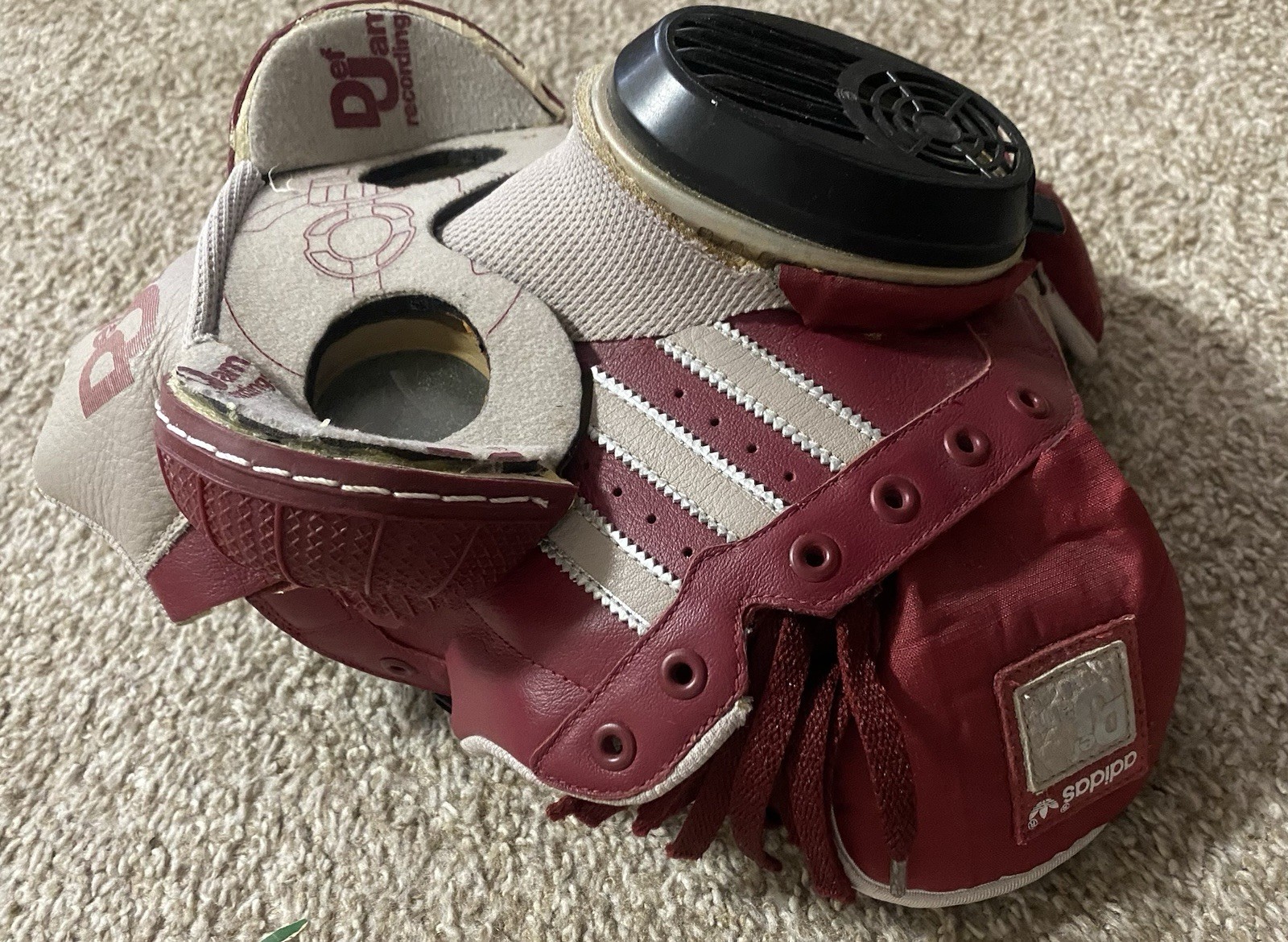 Mask365 Adidas x Def Jam Gas Mask- Made by ''FREEHAND PROFIT'' (Gary Lockwood) image 5