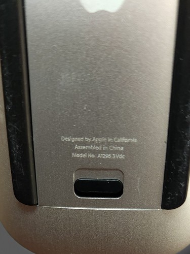 GENUINE Apple Bluetooth Wireless Laser Multi-Touch Magic Mouse - A1296 - Picture 4 of 7