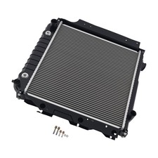 Aluminum Radiator For Jeep Wrangler Ssport 1988-2006 Cu2101 Cu1015