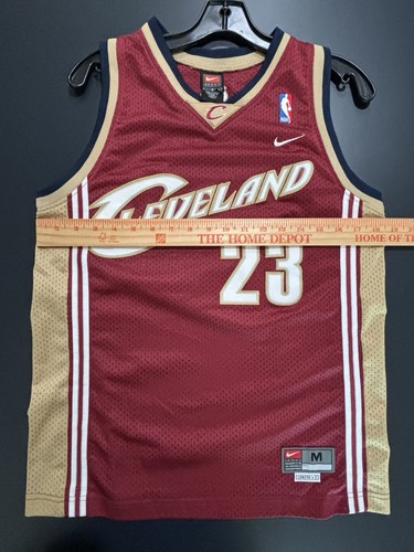 Maglia vintage Nike Lebron James Cleveland Cavaliers giovanile lunghezza media +2" - Foto 9 di 10