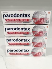 Parodontax Daily Fluoride Toothpaste Whitening 3.4oz Lot of 4 EXP 12/25