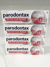 Parodontax Daily Fluoride Toothpaste Whitening 3.4oz Lot of 4 EXP 12/25