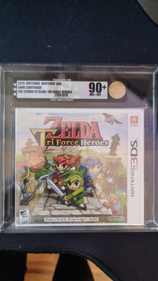 Nintendo 3DS The Legend of Zelda: Tri Force Heroes VGA US Version 90+ Ranking
