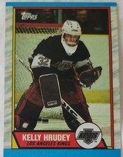 1989-90 Topps - Kelly Hrudey #166