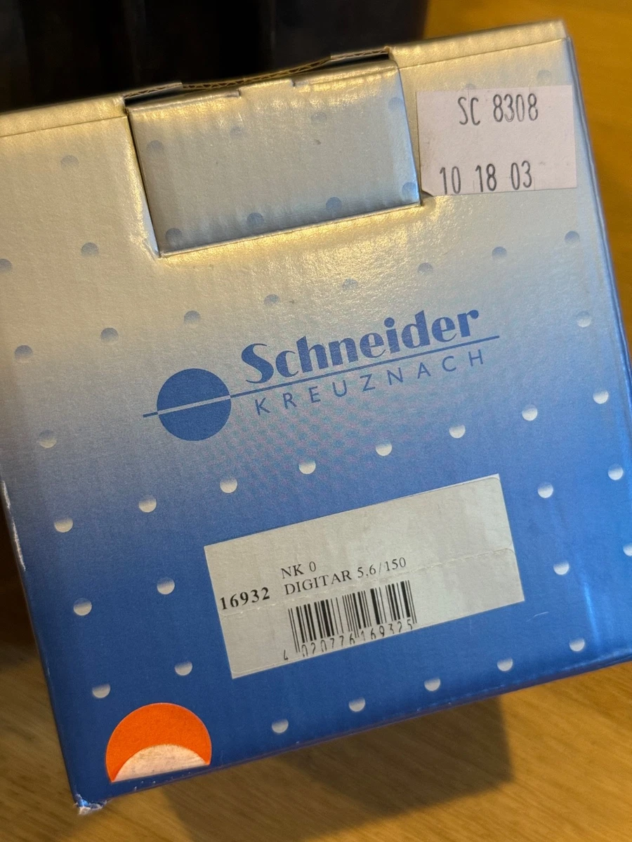 Schneider f/5.6 Camera Lenses 150mm Focal for sale - eBay