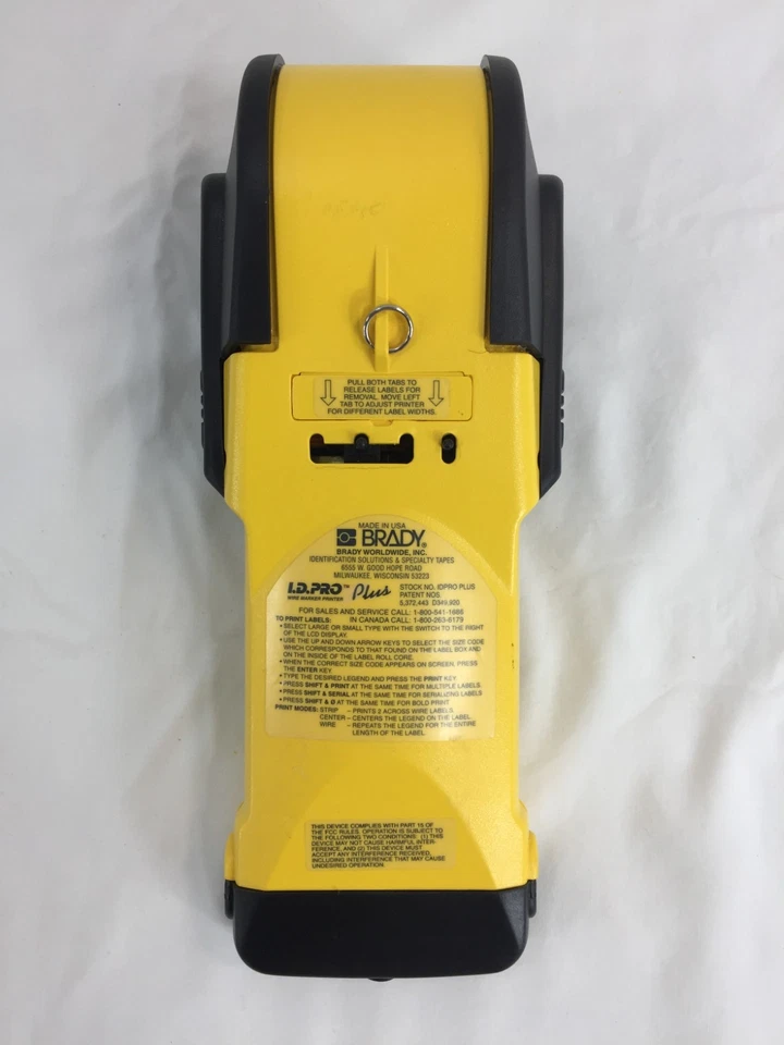 Brady I.D. Pro Plus Wire Marker Printer AC Power Supply For Parts or Repair - Image 4 of 4