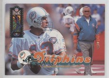 1995 Classic NFL Experience Dolphins Commemoratives Don Shula Dan Marino 13in