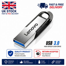 Lenovo 512GB USB 3.0 Flash Drive High Speed Metal Memory Stick