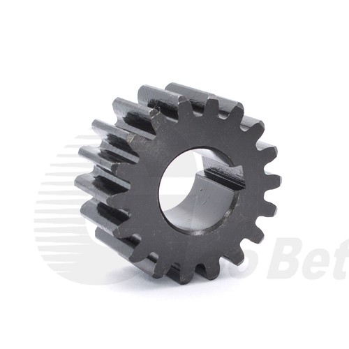 Module 2 Spur Gear C45 Steel Black Oxided Pinion 12-30 Tooth Keyway 10-32mm Flat - Picture 7 of 143