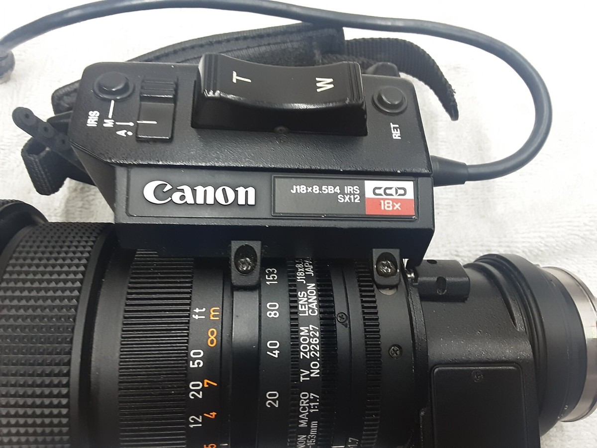 Canon No.575956 カメラ Canon J18x8.5B4 IRS xSX12 8.5-153MM | eBay