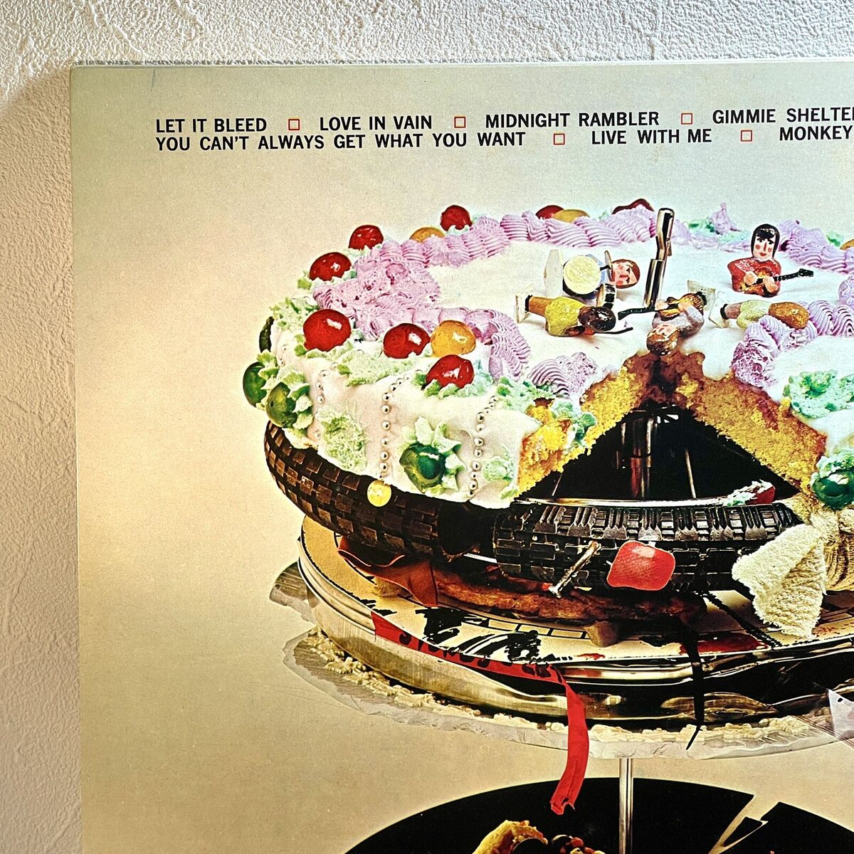 The Rolling Stones - Let It Bleed LP w/OBI London Records The Rolling Stones - Let It Bleed LP w/OBI London Records