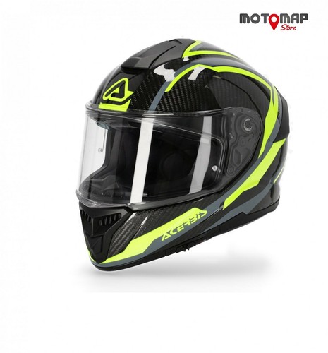 Casco Integrale Acerbis Carbonio Tarmak grigio giallo 0024518.290 - Foto 1 di 3
