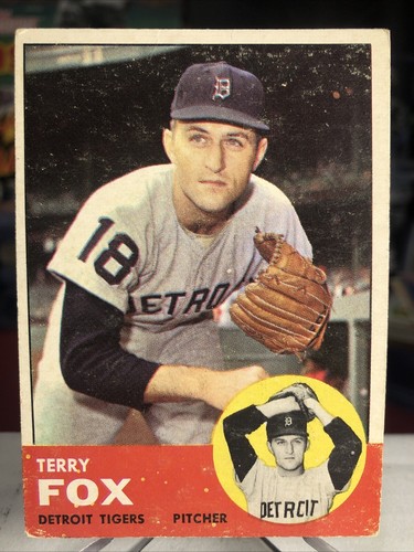 1963 Topps Detroit Tigers TEAM LOT (6) Norm Cash Koplitz Wertz ⭐️Crease Free - Picture 8 of 13