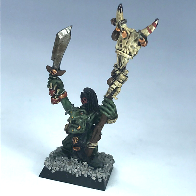 Classic Metal Goblin Shaman Orcs & Goblins - Painted - Warhammer