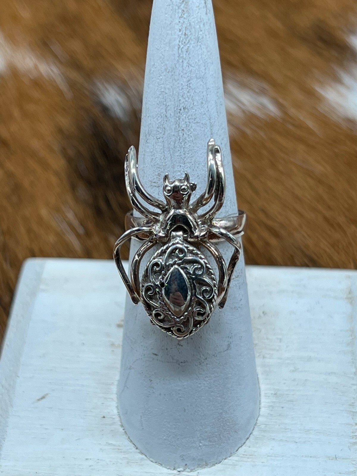 SPIDER ~ STERLING ~ RING (6) - image 2