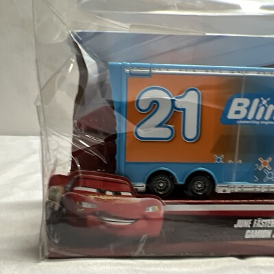 Disney Pixar Cars Speedy Comet's Hauler GLM33 NEW DAMAGED