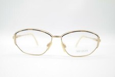 Vintage Metzler 7320 775 Gold Multicolored Oval Glasses Frame NOS