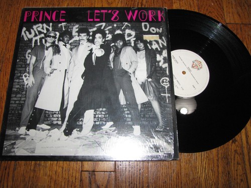 PRINCE - LET'S WORK - WARNER BROS RECORDS 12" SINGLE