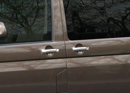 Poignée de porte en inox chromé pour VW Transporter et Multivan T5 T6