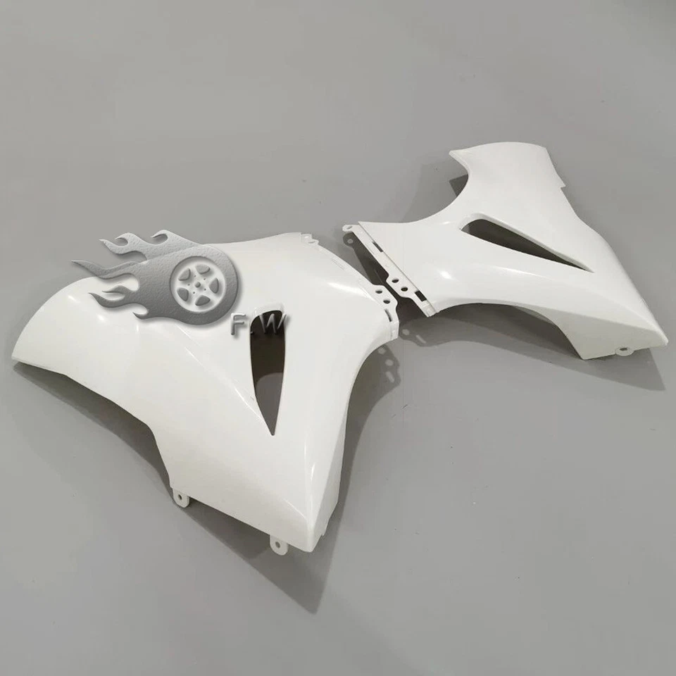 Kit de carenado blanco sin pintar para Kawasaki Ninja 650R 2006-2008 EX650 ER6F 06-08 Foto 3 de 4