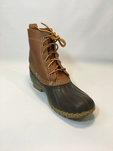 LL BEAN Women Duck Boots Bean Boots 7M Made in Maine USA - Picture 5 of 12