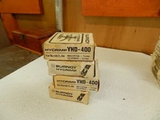 (LOT OF 4 ) BURNDY HYCRIMP YHD-400 COMPRESSION TAP CONNECTOR
