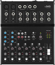 MIXER AUDIO MINI MMX-24USB INTERFACCIA USB 6 canali 10 ingressi IMG MONACOR