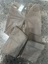 Dolce Gabbana Straight Leg Cotton Brown Color Size 28 Us$80 New