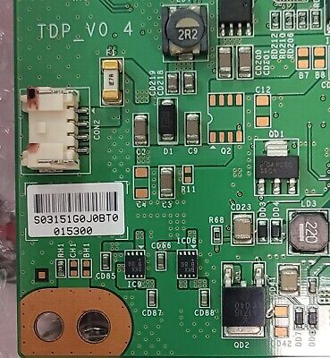 Sony KDL-55X500 T. Con Board with LVDS Ribbon cables Sony KDL-55X500 T. Con Board with LVDS Ribbon cables