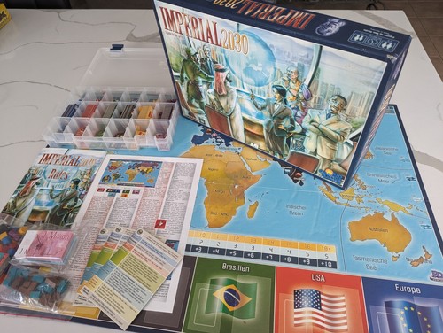 Imperial 2030 Board Game 2016 Rio Grande Games OOP, Piece Organizer Included! - Picture 2 of 8