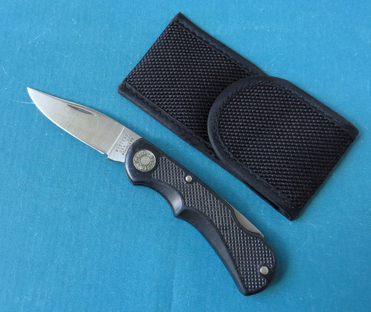 COLEMAN WESTERN USA Mighty Light Knife 526 - Vintage Mid Sized