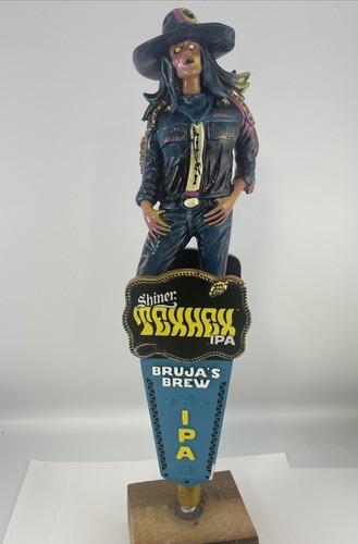 Beer Tap Handle Shiner Texhex IPA Beer Tap Handle Figural Girl Beer Tap Handle - Bild 1 von 14
