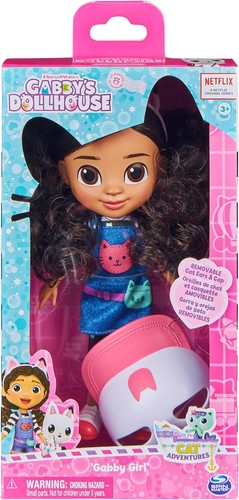 Gabby's Dollhouse 8-inch Traveller Gabby Girl Doll with Accessories Ages 3+ - Picture 2 of 9