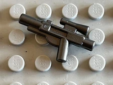 LEGO Pearl Dark Gray Short Gun Weapon 58247 / Set 75234 75337 75171 75326 75189