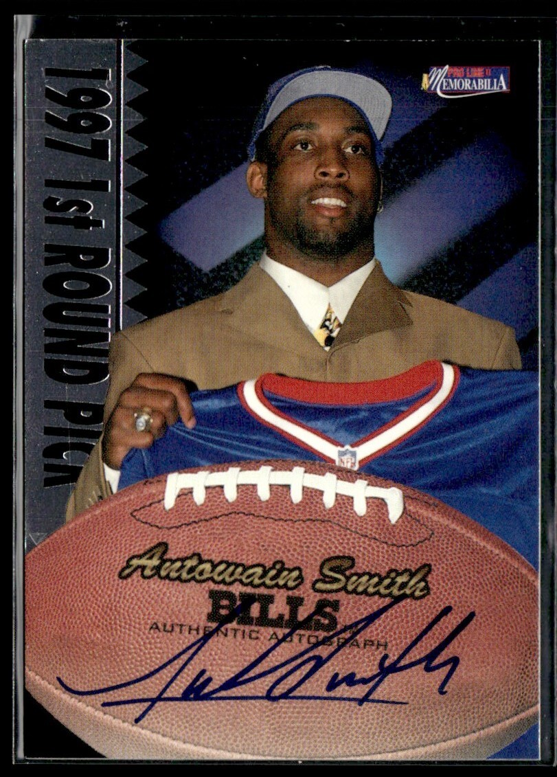 Antowain Smith 1997 Score Board Rookies Dean's List Auto