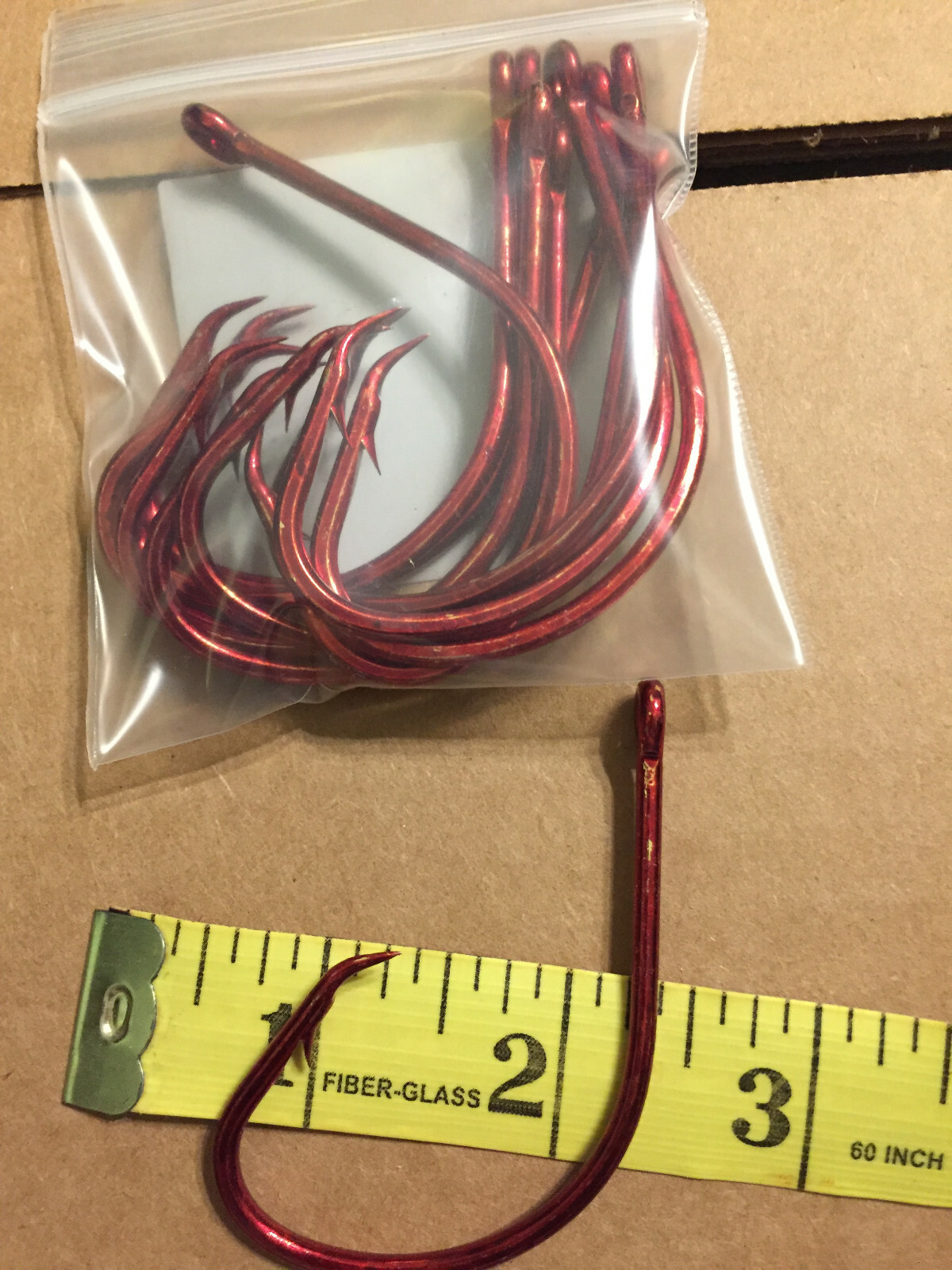 CATFISH BUSTERS TACKLE! WHISKER KISSERS! 12/0 OFFSET CIRCLE FOR TROPHY