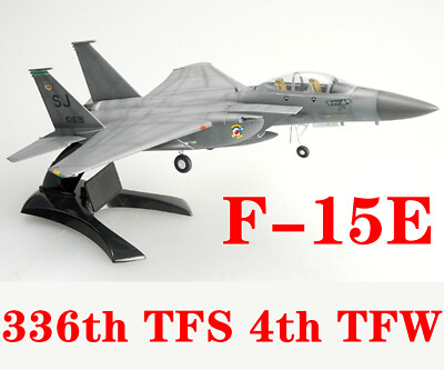 Easy Model 1/72 USAF F-15E 88-1691 336th TFS 4th TFW Plast Fighter Model #37123