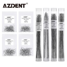 AZDENT Dental Ortho Wire Preformed/Kobayashi Ligature Wire Ties Long/Short Twist