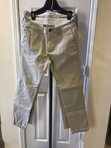2 HERREN HOLLISTER SKINNY CHINOHOSE SET Gr. 30 HCO hellbraun khaki khakifarben