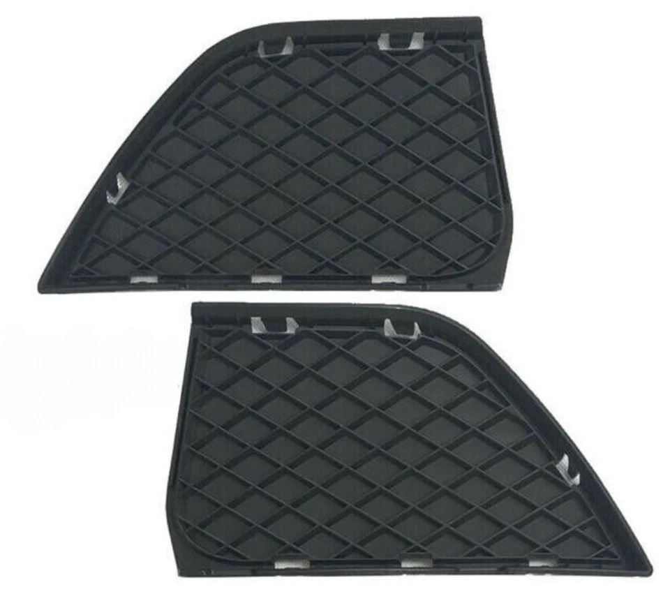 1 par de parrillas de parachoques delanteras parrilla inferior aptas para BMW X3 E83 2007-2010 51113416205. Foto 2 de 4