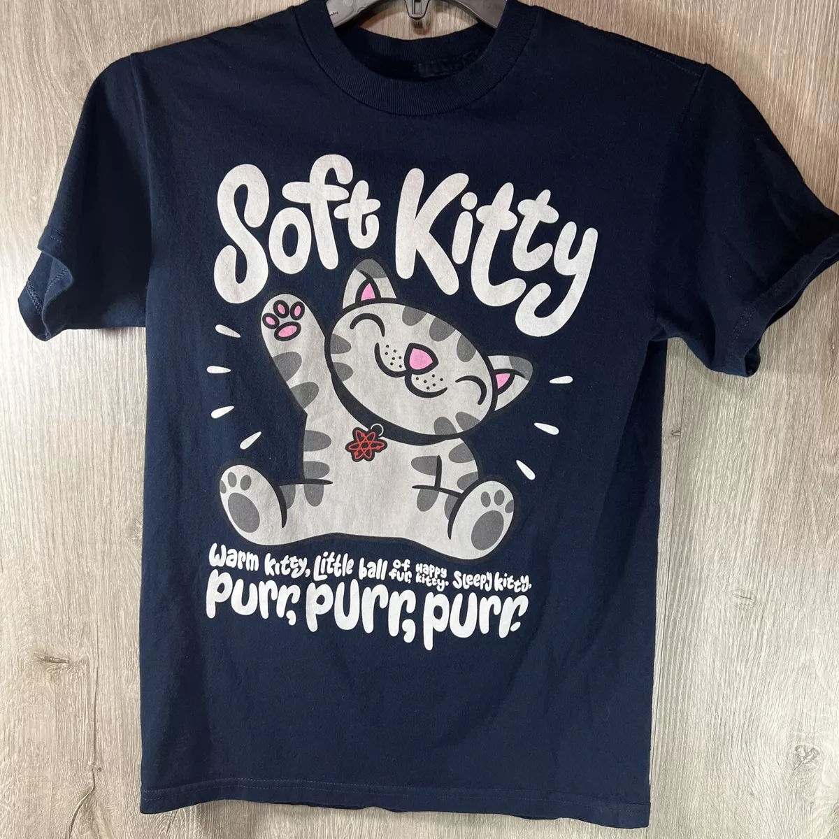 Big bang theory 2025 soft kitty t shirt