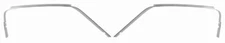 ROOF DRIP RAIL  1967-68 FB MUSTANG PAIR
