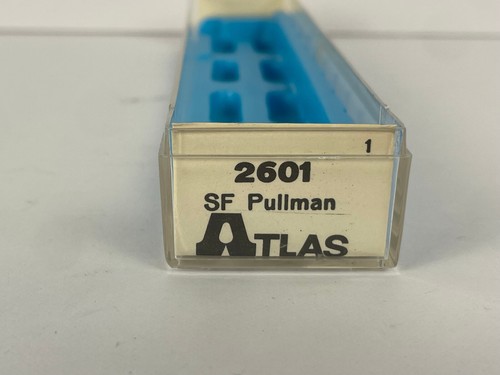 Vintage N Scale Atlas Railroad Pullman Train Car 2601 Santa Fe Vintage N8 - Picture 9 of 10