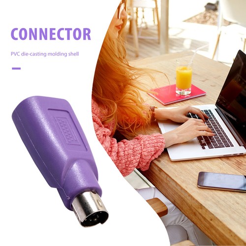 2/5pcs PS2 Mâle vers USB Femelle Adaptateur Ordinateur Souris Clavier Convertisseur - Photo 8/12