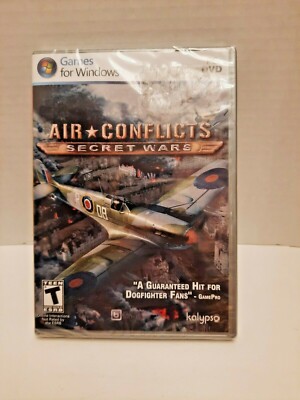 Air Conflicts: Secret Wars for Windows PC DVD w/ Manual