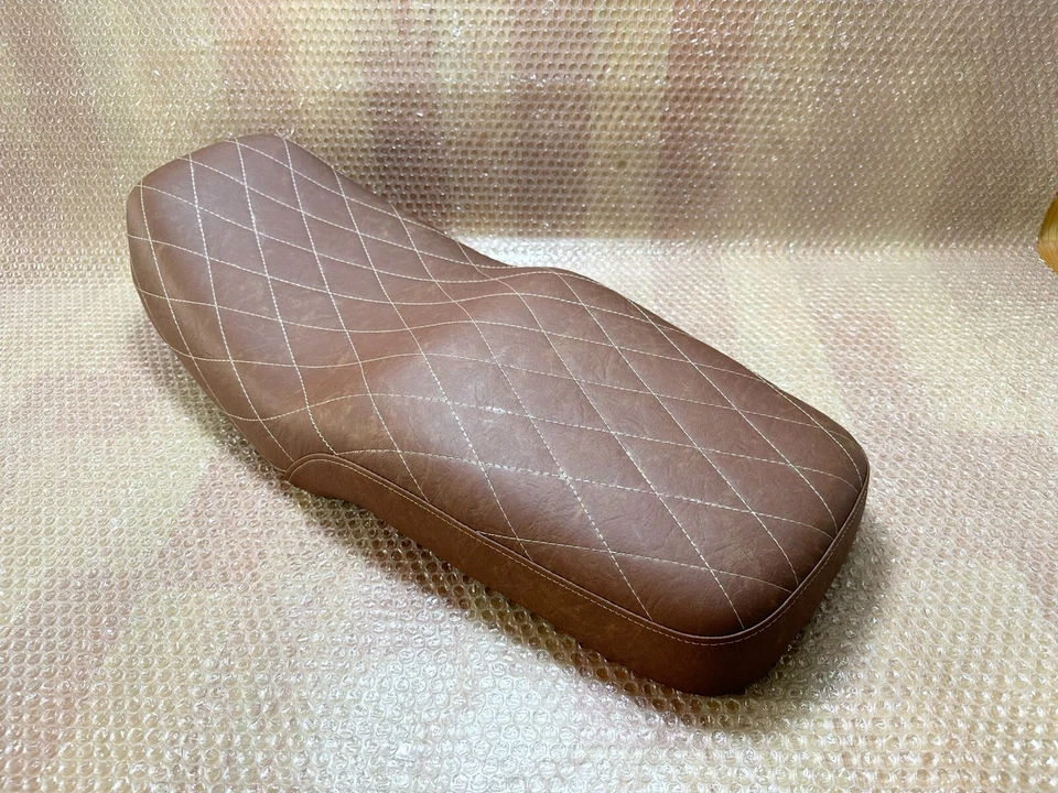 Honda CB750C CB 750C Custom 1980-1983 Cafe Racer Seat Low Profile Dual Passenger - Image 2 of 4