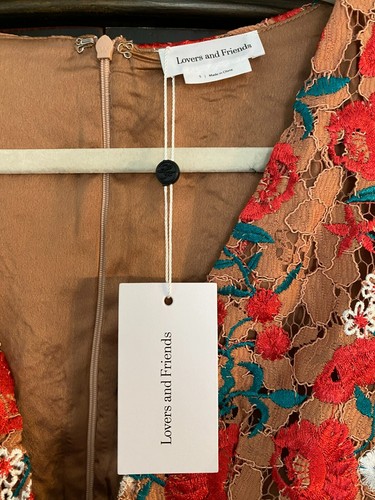 $228 Lovers & Friends Vira Dress | Dark Nude | Small - Picture 6 of 20