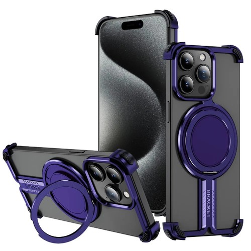 Luxus Titanlegierung Metall Bumper Handy Hülle für iPhone 12 13 14 15 16 Pro Max - Bild 21 von 27