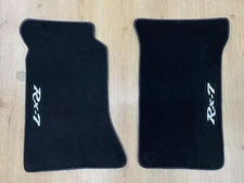 for mazda RX-7 Floor mats interior mat carpet black 2pcs 1979-85